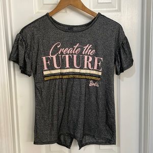 Barbie Girls 60th Anniversary Create Future Top Sz M EUC